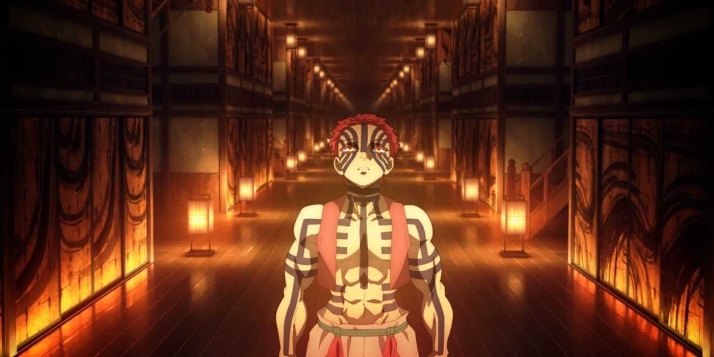 Akaza wird in Demon Slayer zum Infinity Castle gerufen.