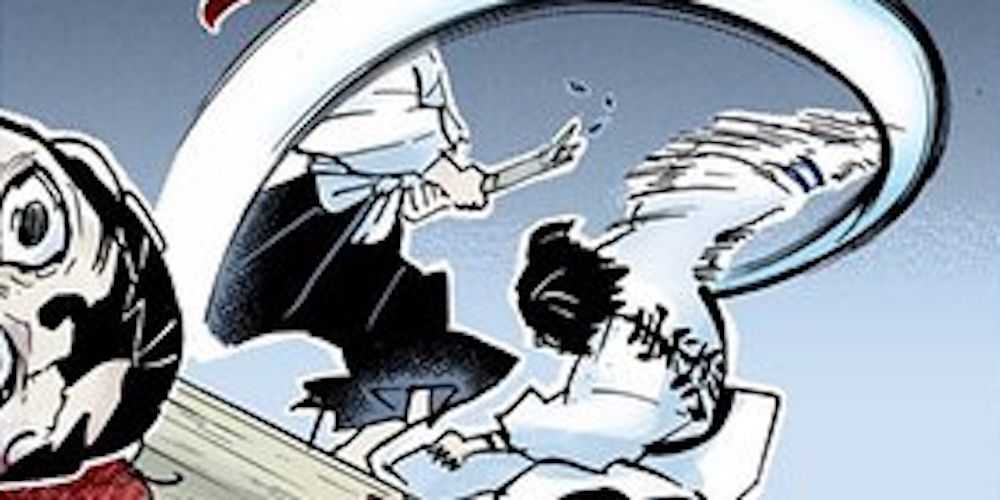 Hakuji vernichtet das rivalisierende Dojo im Demon Slayer-Manga.