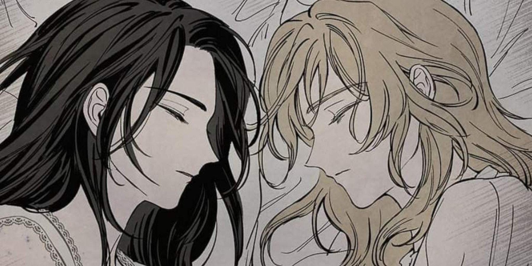 Andrew und Herta schlafen nebeneinander in „Getting To Know Grace“.
