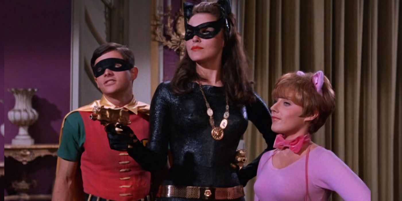 Robin Catwoman Burt Ward Julie Newmar