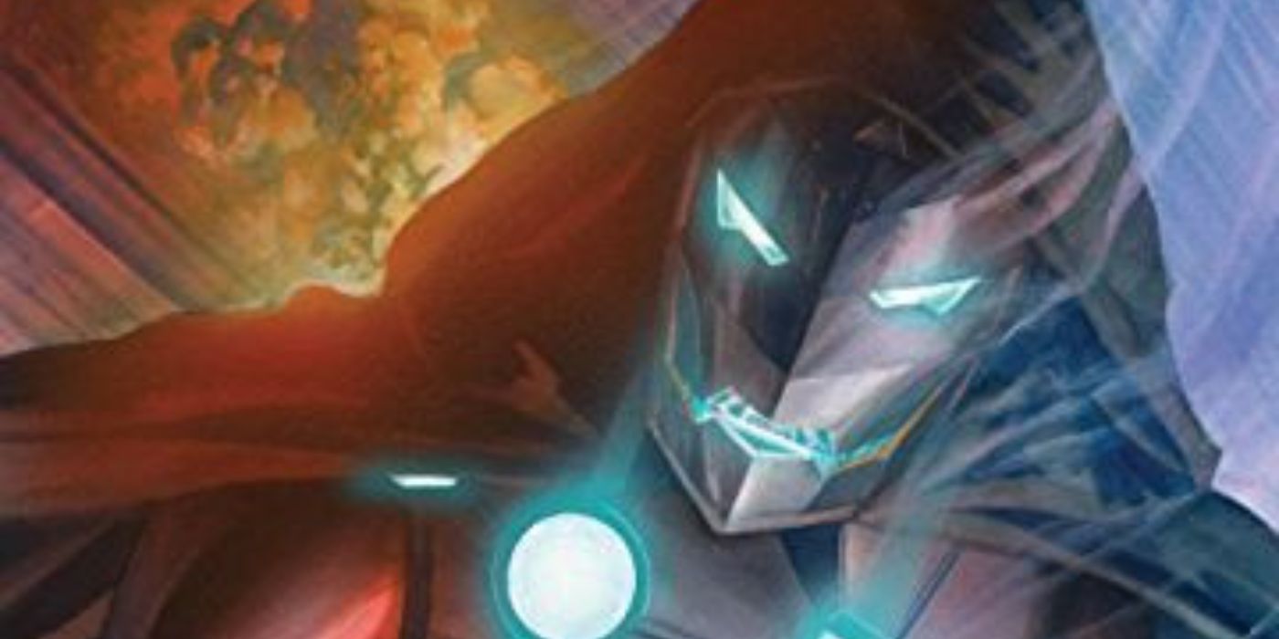 Doctor Doom ako neslávne známy Iron Man v Marvel Comics