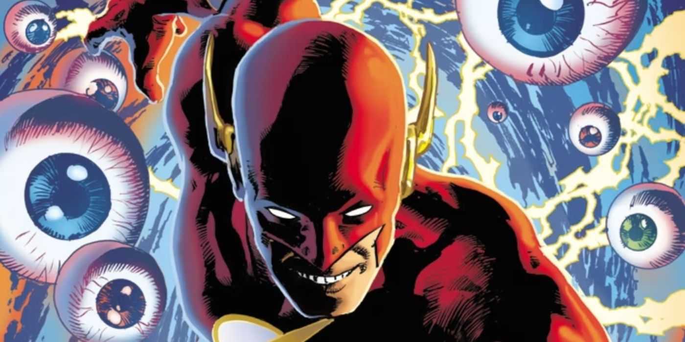 ウォーリー・ウェスト フラッシュは DC でたくさんの目玉を見つめながらあなたに向かって走ります