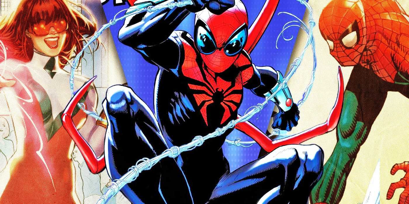 Geteilte Bilder von Jackpot Nr. 1, Superior Spider-Man Nr. 3 und Amazing Spider-Man (Vol. 6) Nr. 42