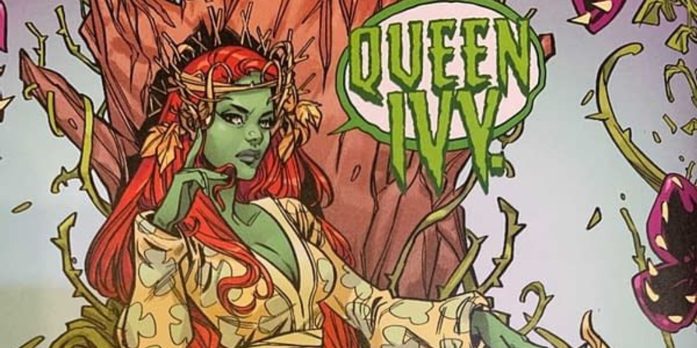 Poison Ivy, Kraliçe Ivy olarak tahtta oturuyor