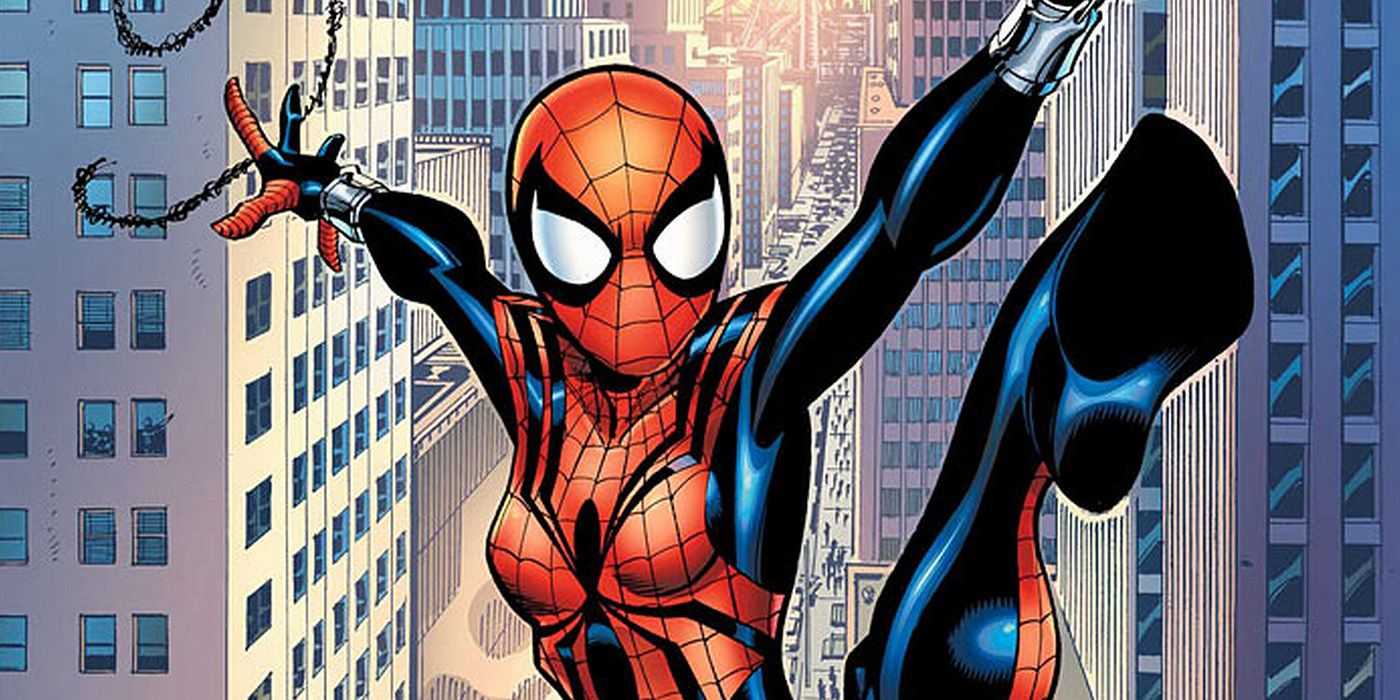 May Parker schwingt als Spider-Girl durch die Stadt.