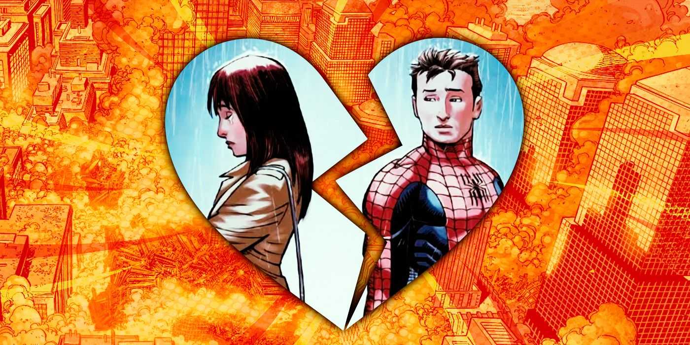 スパイダーマンとメリー・ジェーンの失恋