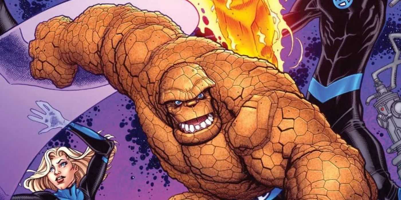 Существо и Фантастическая четверка в комиксах Marvel