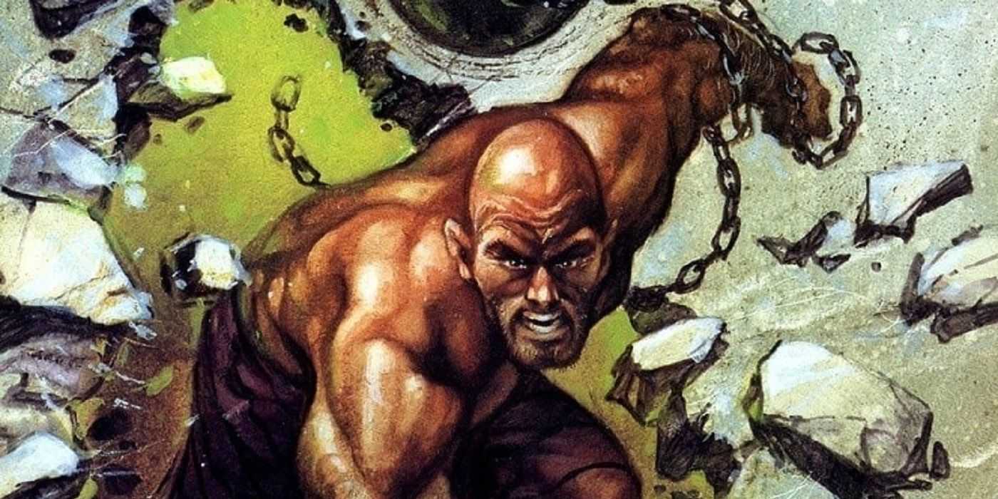 Поглощающий человек готовится к битве в комиксах Marvel