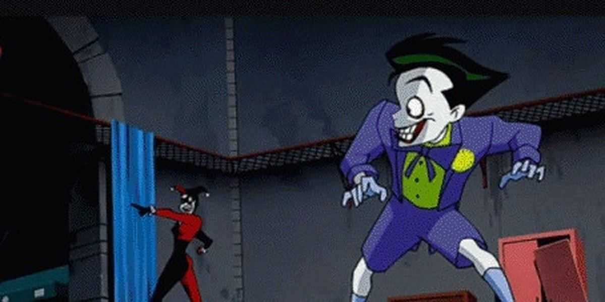 Harley Quinn y un Tim Drake bromista de Batman Beyond: El regreso del Joker