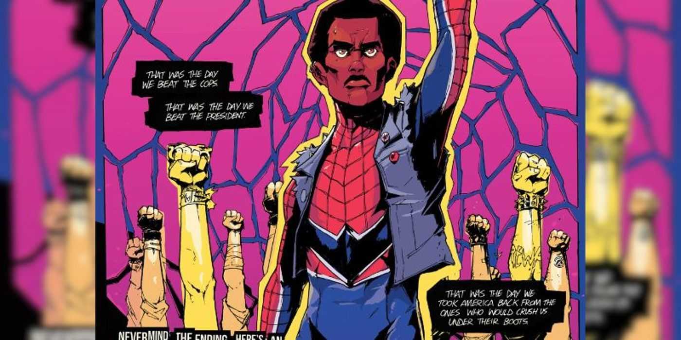 Hobie Brown levanta el puño en Marvel Comics