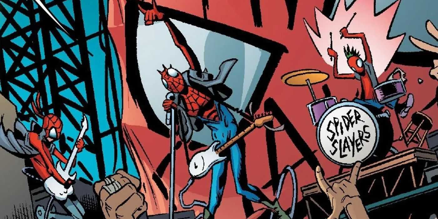 Spider-Punk actúa con los Spider Slayers en Marvel Comics