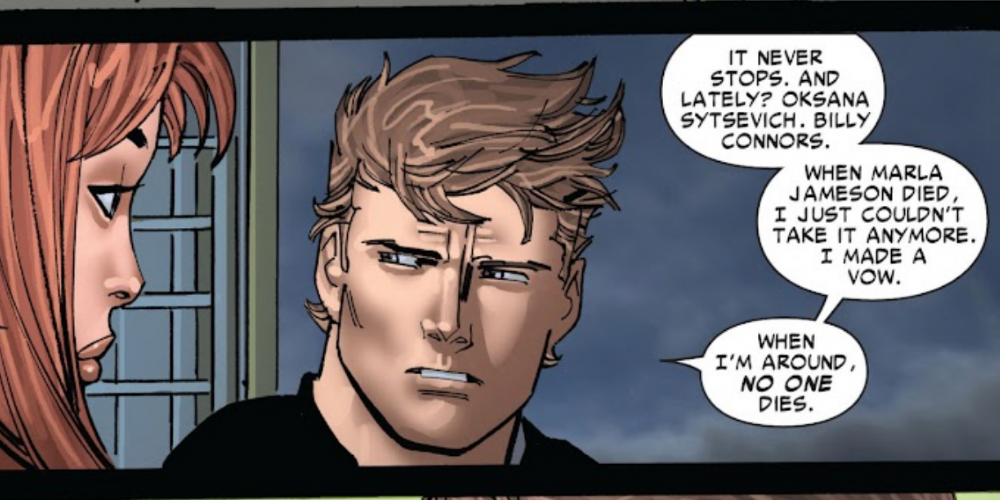 Peter Parker le dice a MJ que ganó