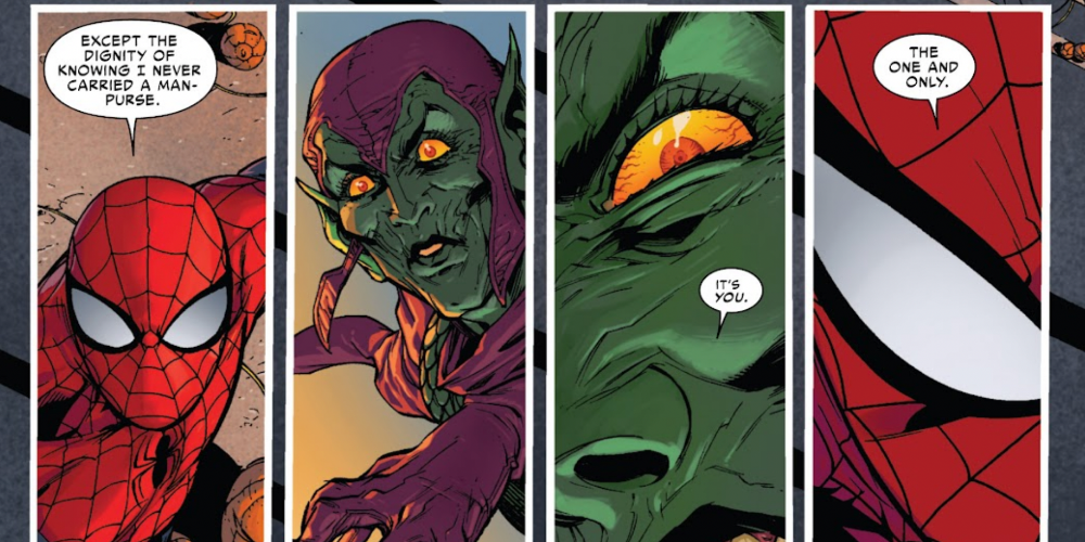 Green Goblin descubre que Spider-Man vuelve a ser él mismo en Superior Spider-Man #1