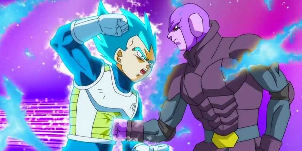 Vegeta gegen Hit Dragon Ball