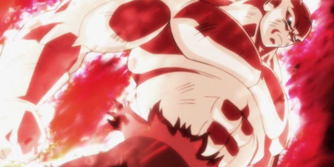 Anime Dragon Ball Super Jiren Volle Kraft