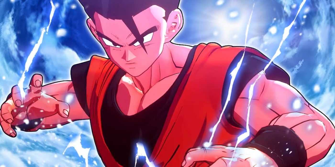 ドラゴンボールで悟飯が雷を放つ
