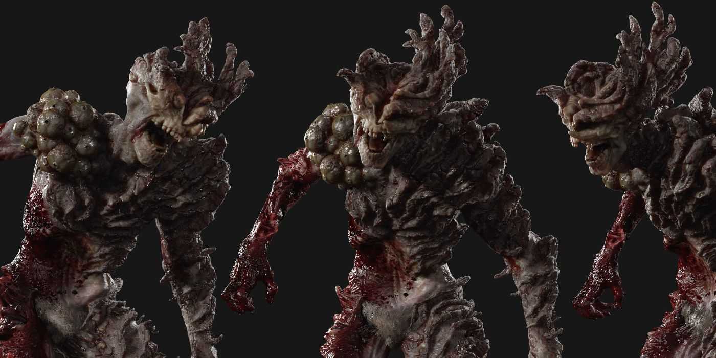 3D-модели Сталкера Крысиного короля в The Last of Us Part II