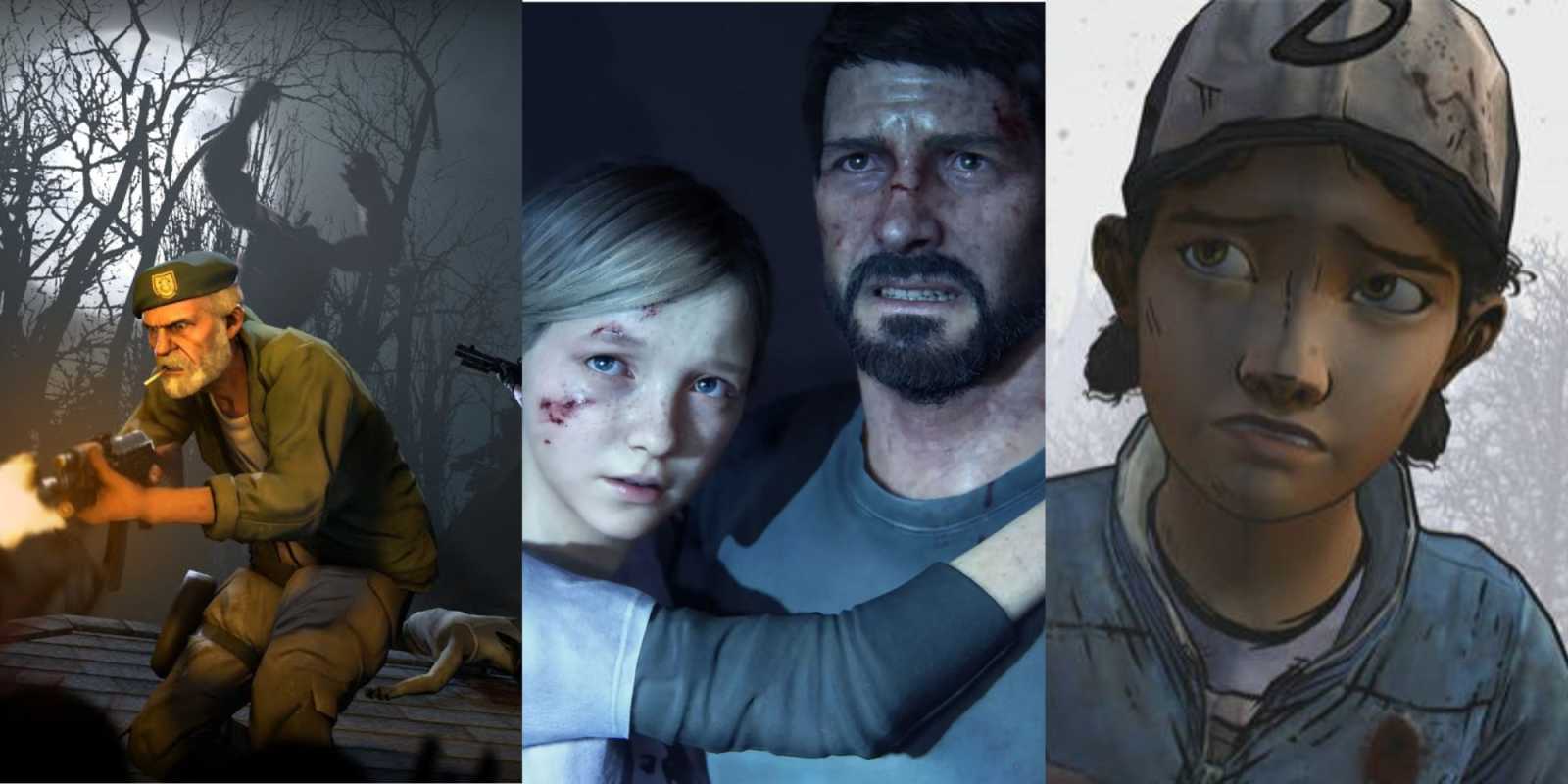 Left 4 Dead、The Last of Us、Telltale The Walking Dead コラージュ.jpeg