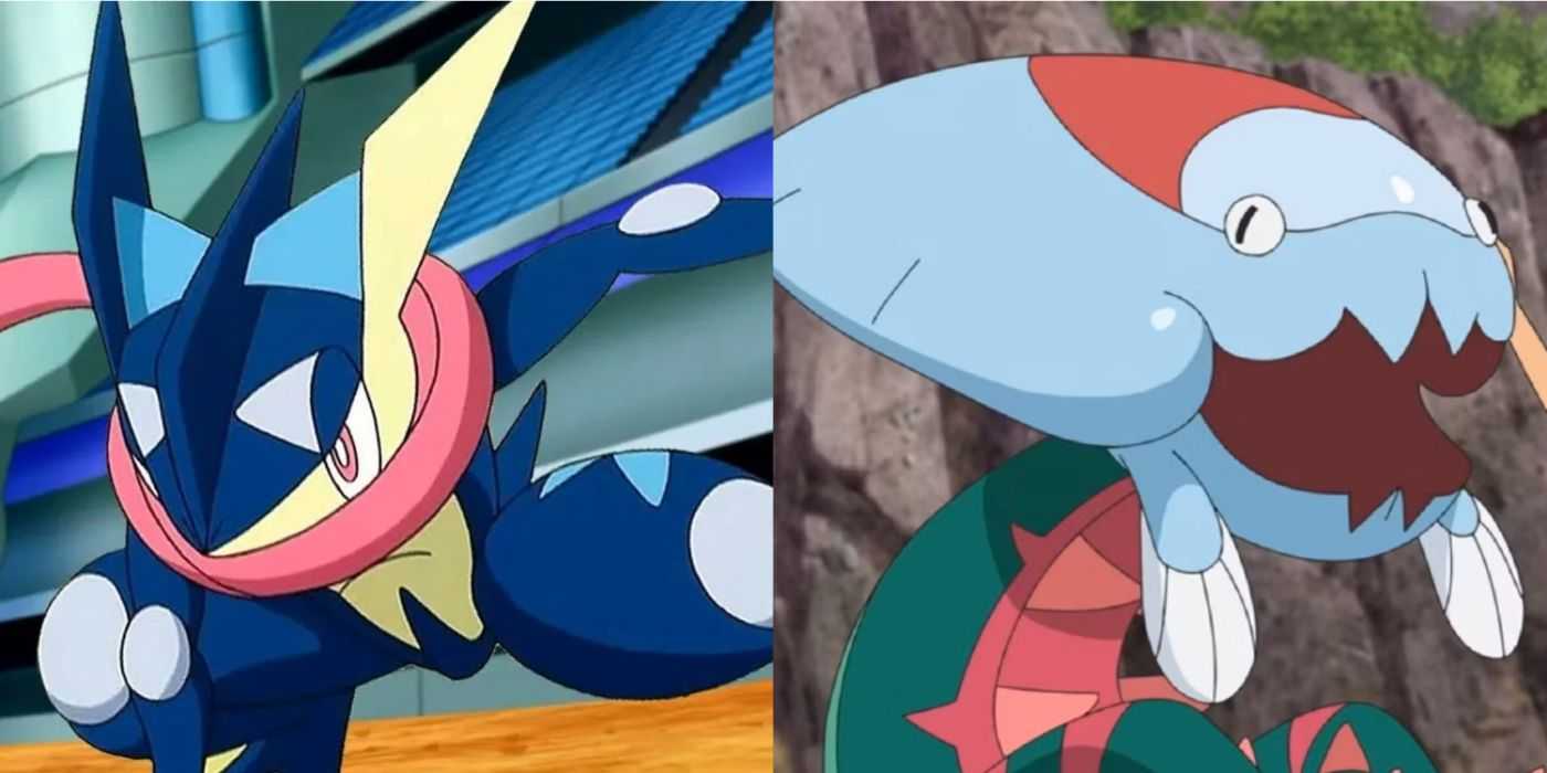 Animede Greninja ve Dracovish
