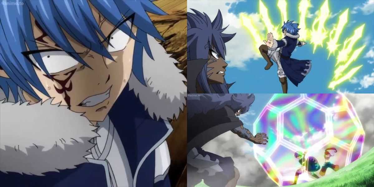 Jellal beschützt Erza