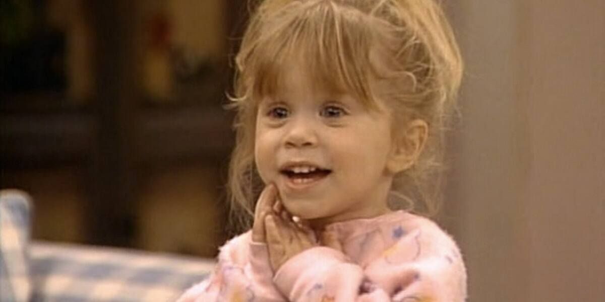Michelle Tanner sa usmieva v Plnom dome.