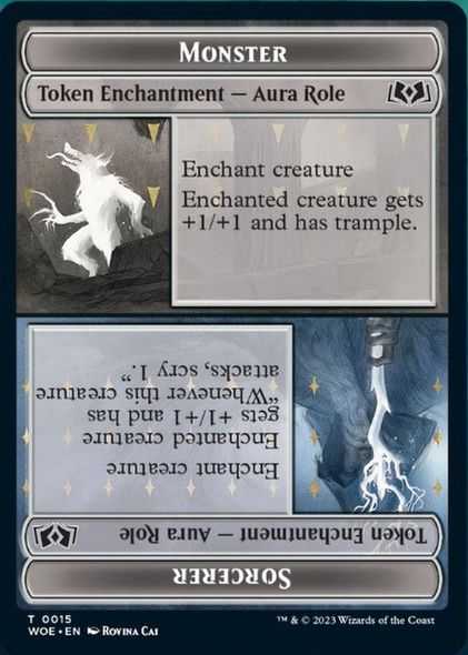 Wilds of Eldraine Zauberer-Monster-Rollentoken