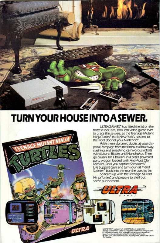 Konami için bir ev reklamı