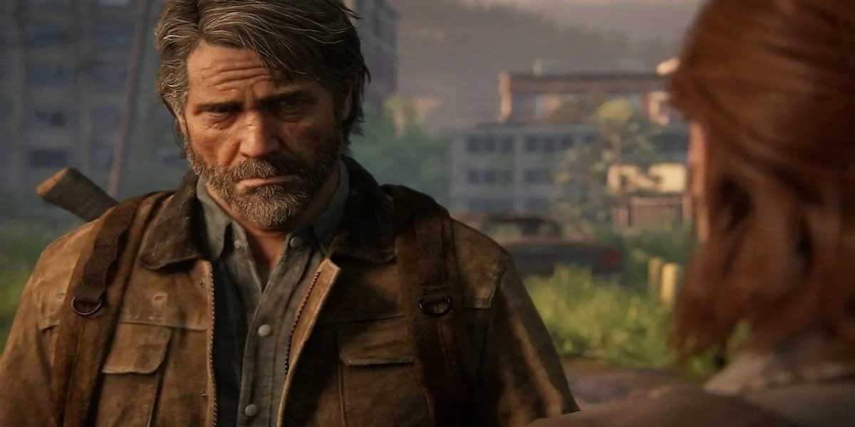Der Letzte von uns: Joel sieht Ellie mit einem traurigen Gesichtsausdruck an