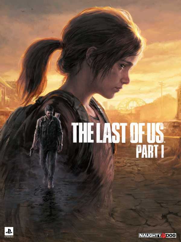 Joel läuft mit seiner Waffe gegen Ellie im Cover des Spiels „The Last of Us“.