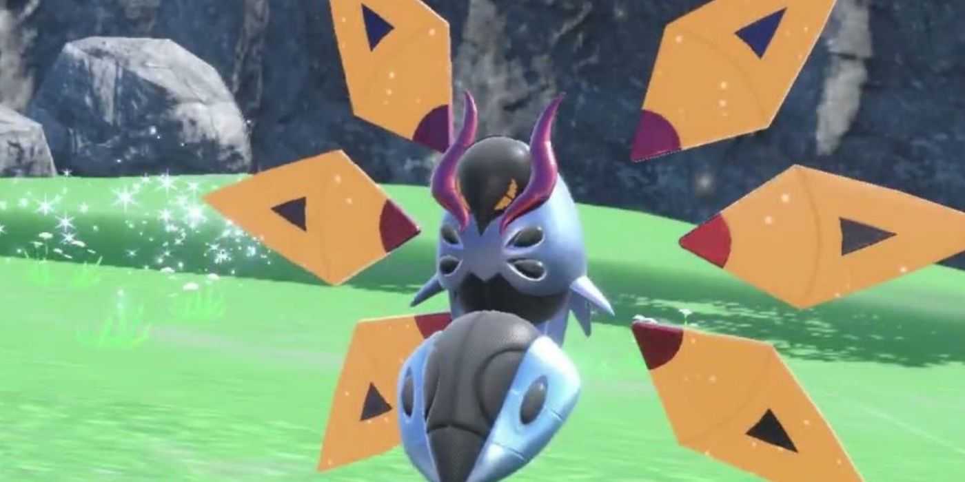Eisenmotte in Pokémon Scharlachrot und Violett.