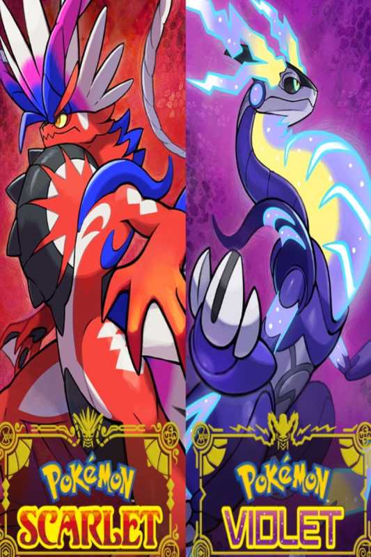 Pokemon Scarlet Violet Temp-Poster