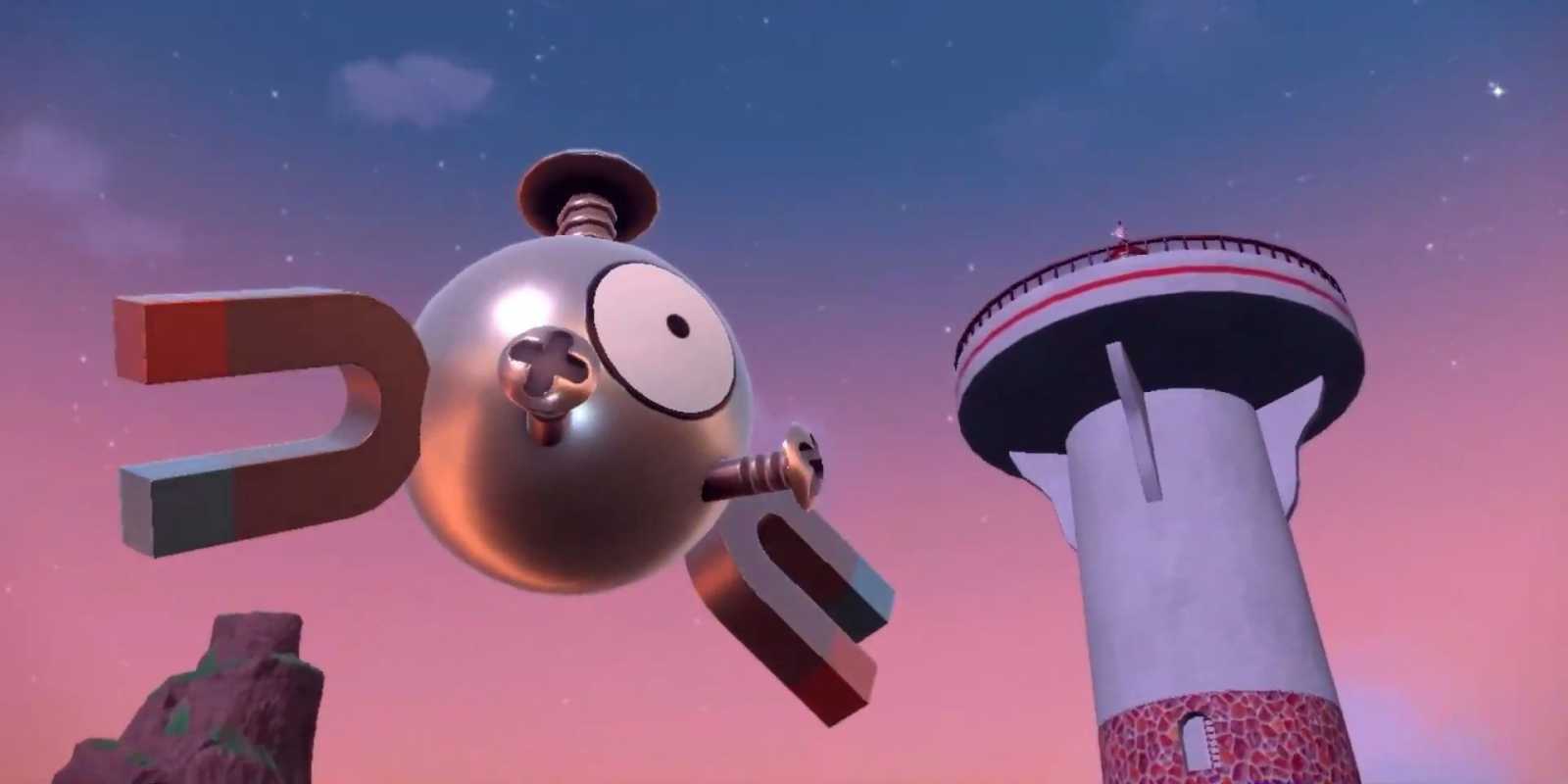 Magnemit schwimmt in Pokémon Scarlet & Violet
