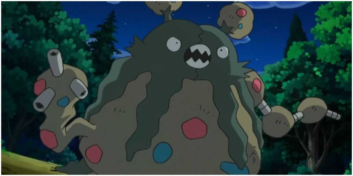 Garbodor ist im Pokémon-Anime wütend
