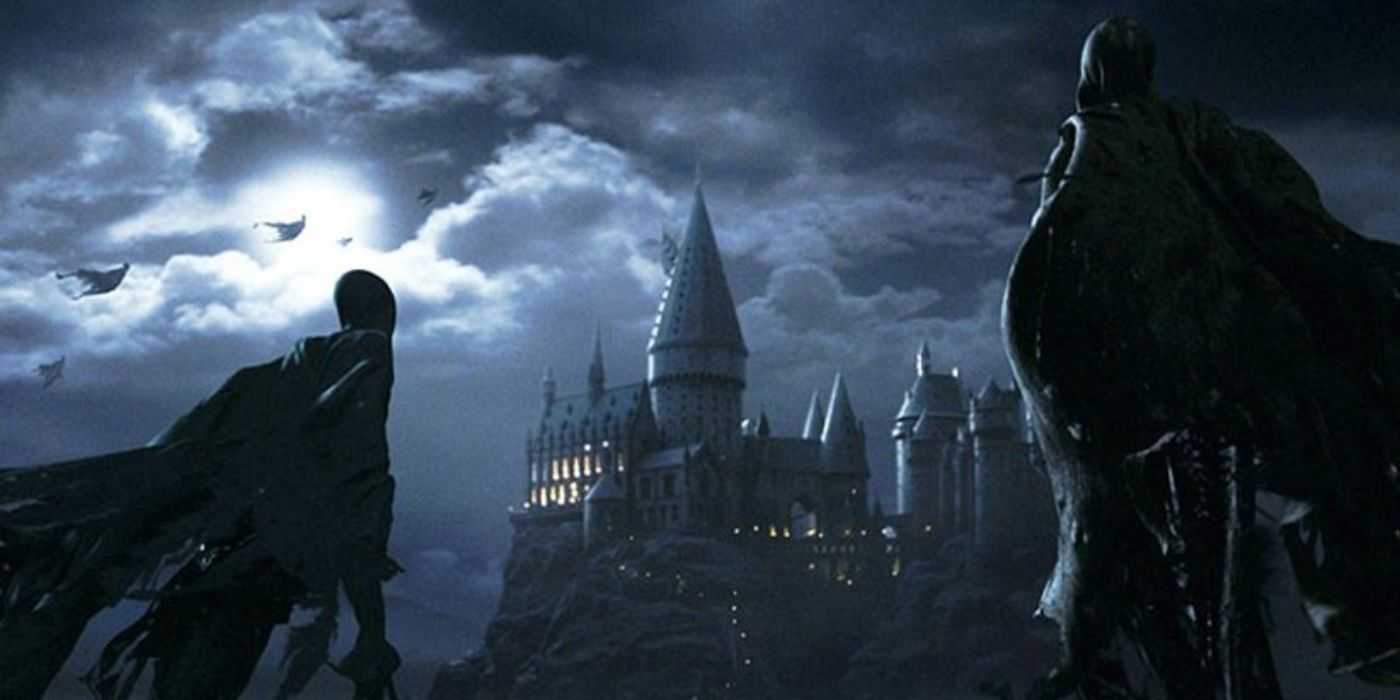 Dementoren schweben in der Luft über Hogwarts