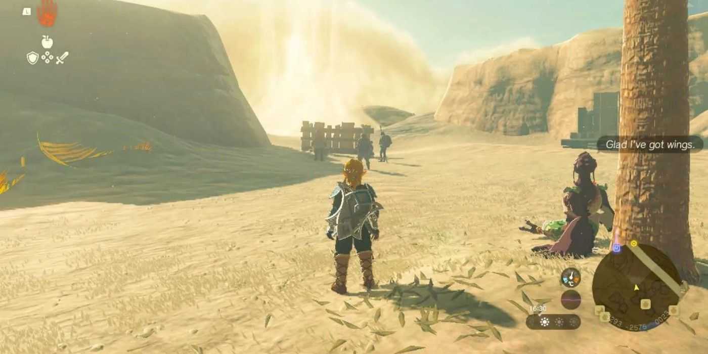 Tears of the Kingdom Link befasst sich mit dem Aufwind des Kara-Kara-Basars