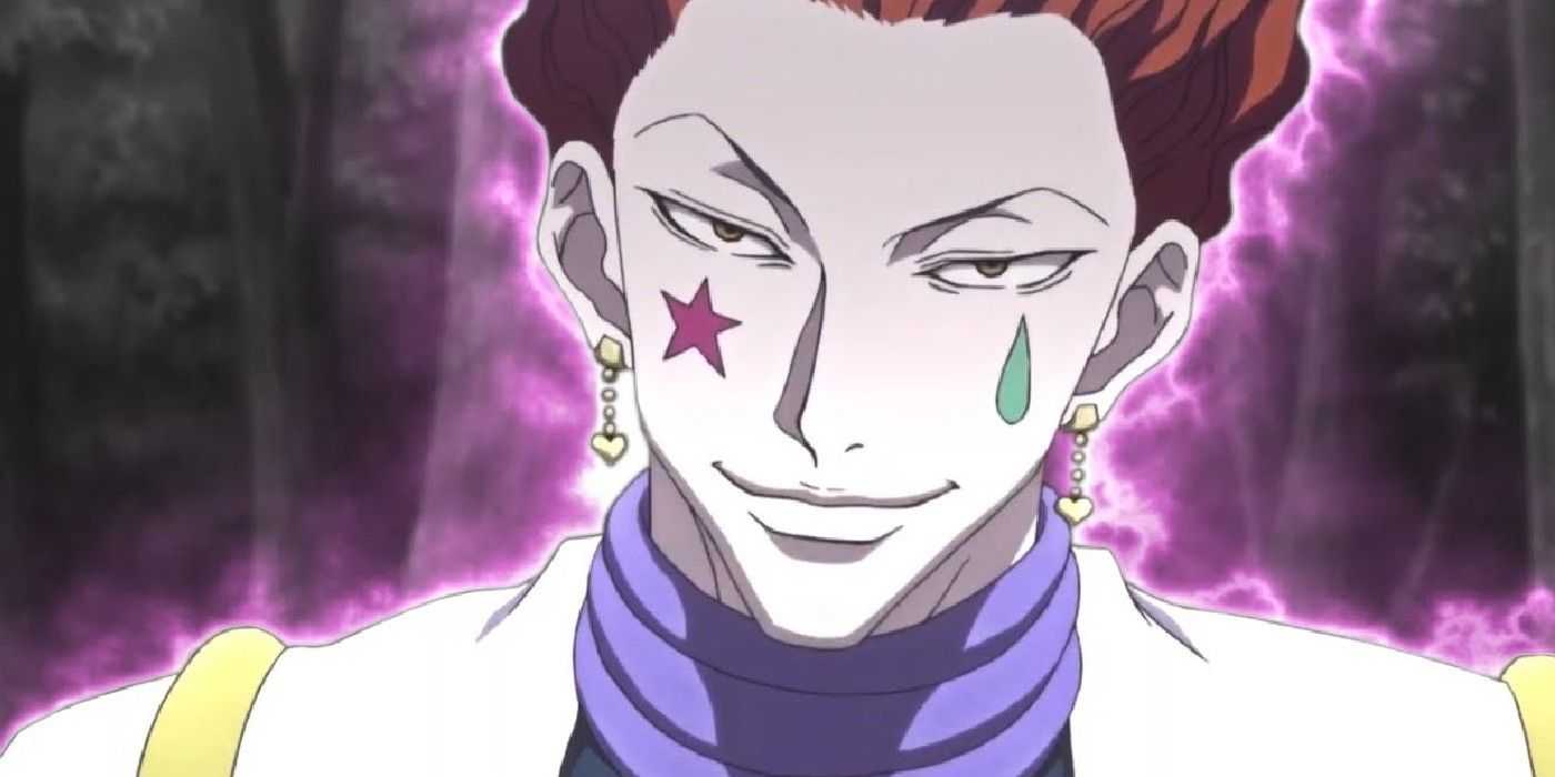 Hisoka aktivuje svoj Nen v Hunter X Hunter