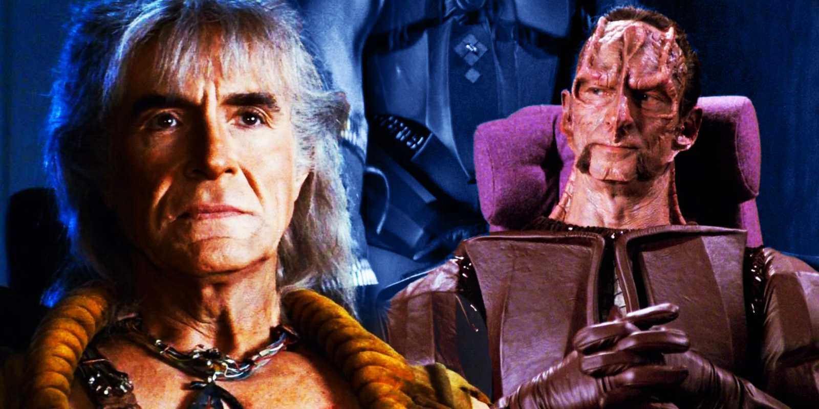 『スタートレック II: カーンの怒り』のカーン・ヌーニエン・シンと『スタートレック: ネクスト・ジェネレーション』のカーデシア人特使ダマール