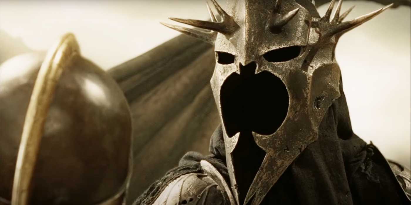 El Rey Brujo con su espada de fuego