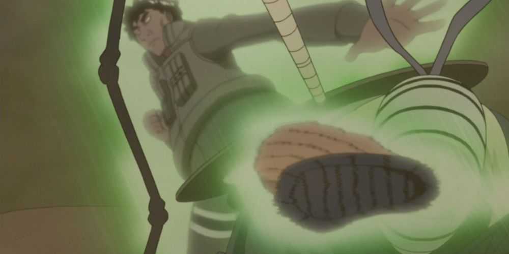 Might Guy setzt Uber-Leaf Superhuman Hurricane auf Madara ein, Naruto Shippuden