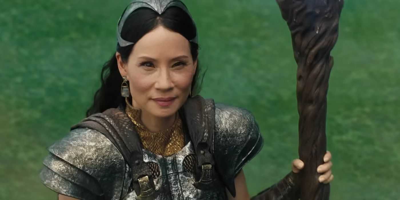 Lucy Lui als Kalypso aus Shazam Fury of the Gods