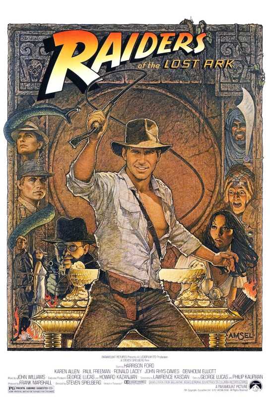 Plagát Indiana Jones a Dobyvatelia stratenej archy-1