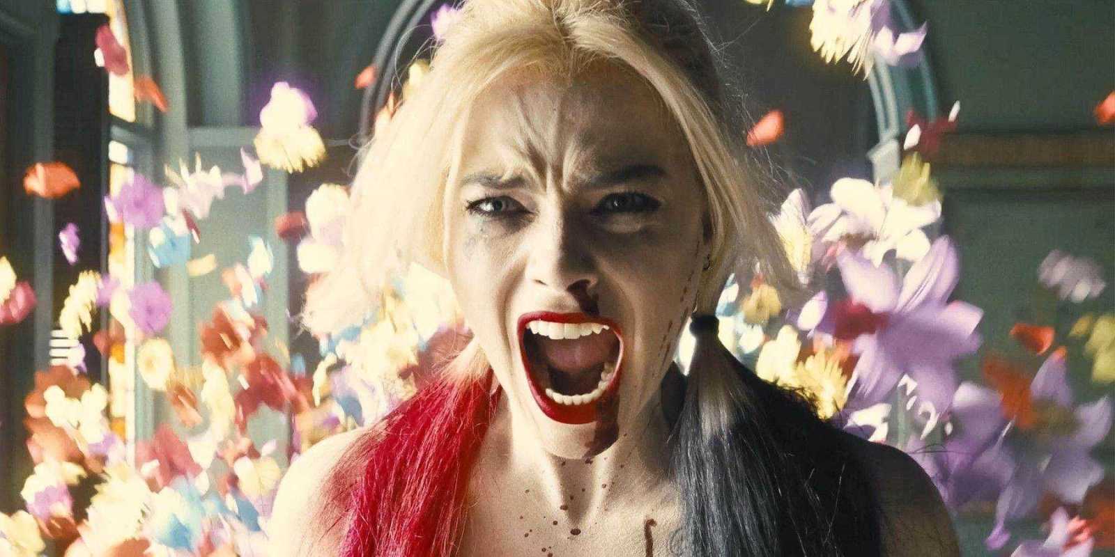Margot Robbie como Harley Quinn en El escuadrón suicida