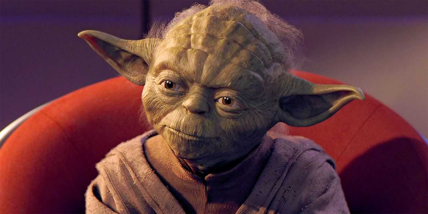 『スター・ウォーズ/ファントム・メナス』のジェダイ最高評議会のヨーダ