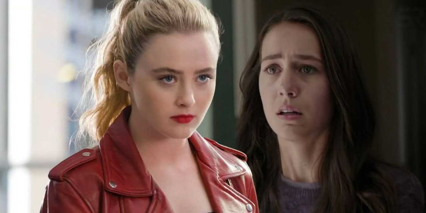 Kathryn Newton und Emma Furhmann als ihre eigenen Versionen von Cassie Lang im MCU