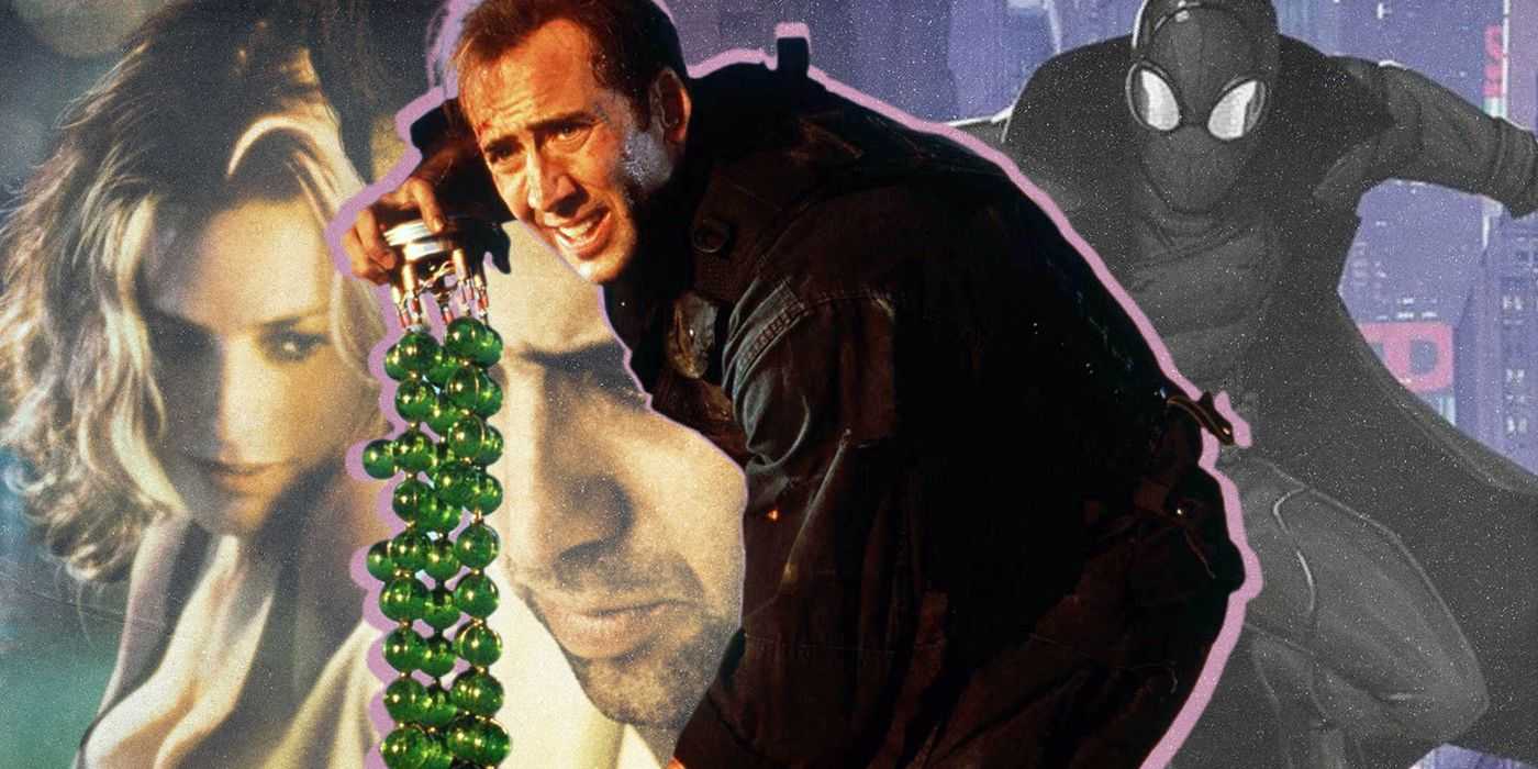 Traumszenario – Nic Cage steht vor einem Auto