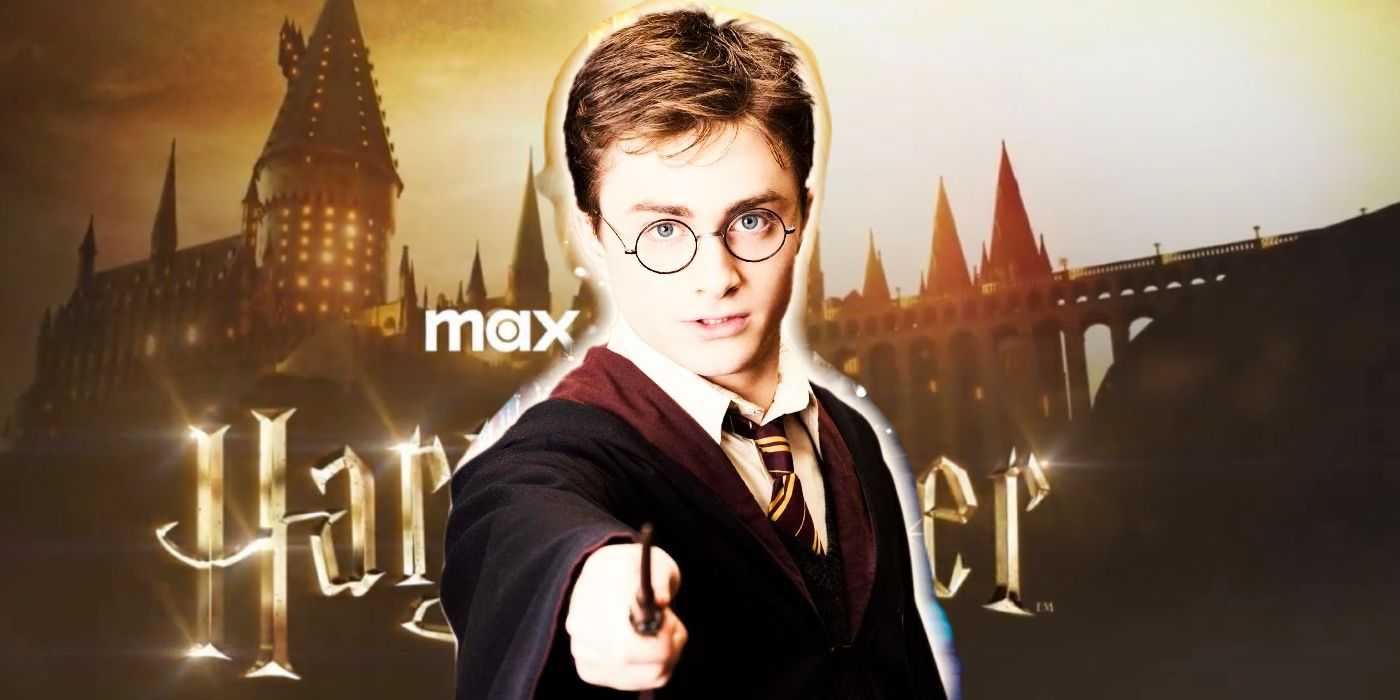 Harry Potter Max Reboot mit Daniel Radcliffe als Harry mit einem Zauberstab