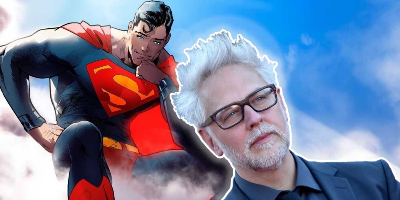 James Gunn, ön planda oturan Süpermen