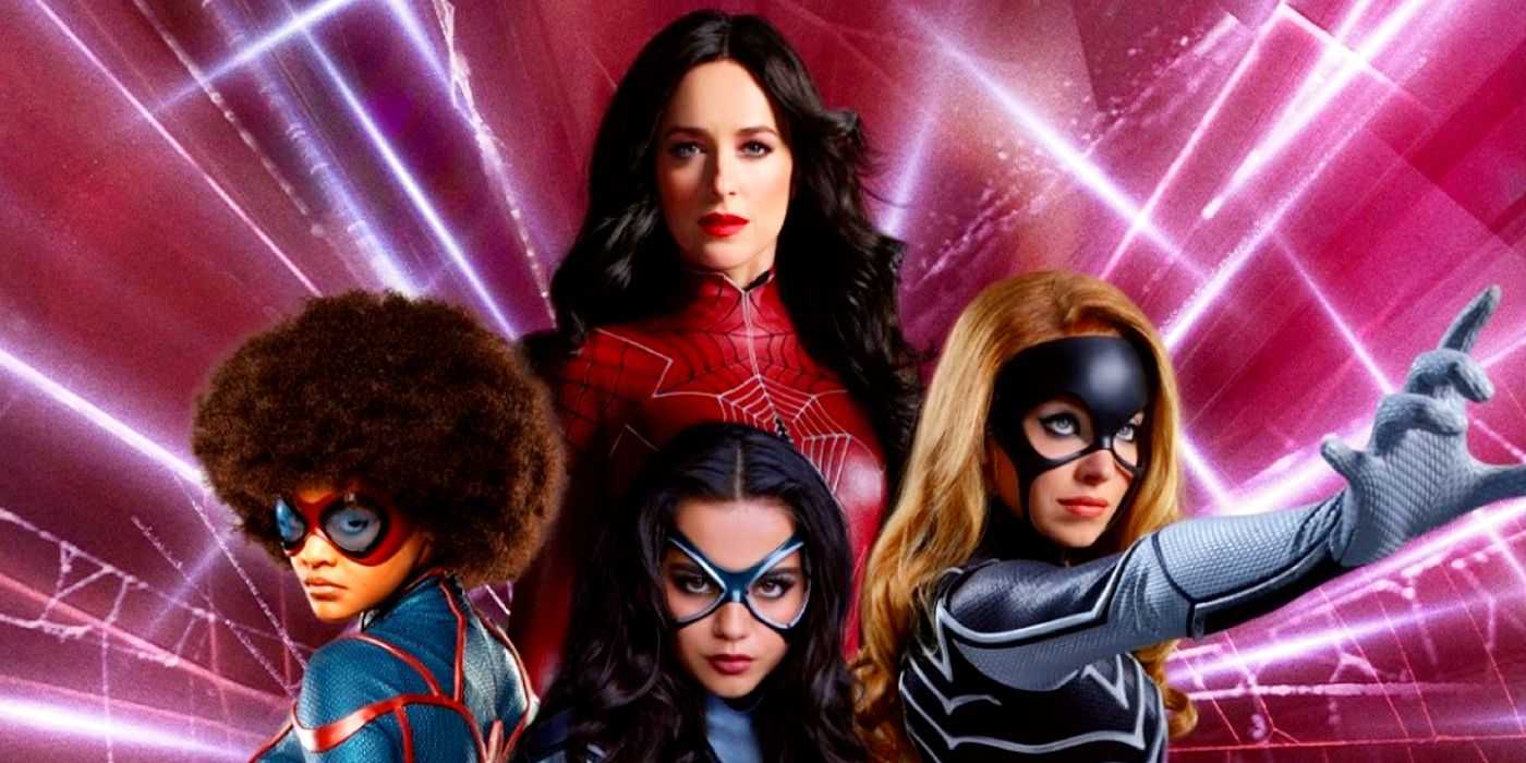 Die Darsteller von Madame Web tragen ihre Superheldenanzüge im kommenden Spider-Man-Spinoff.