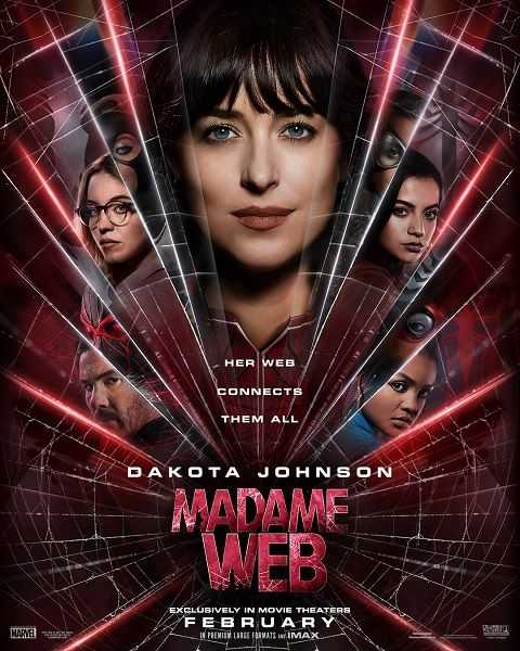 Aktualisiertes Filmplakat von Madame Web