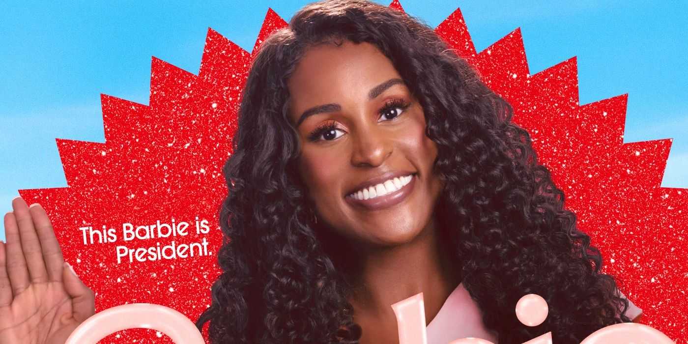 Issa Rae, Barbie film posterinde Başkan Barbie rolünde